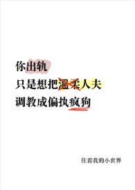 你出轨，温柔人夫变偏执疯狗了（NP）